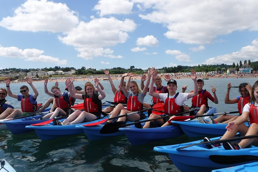 group kayak