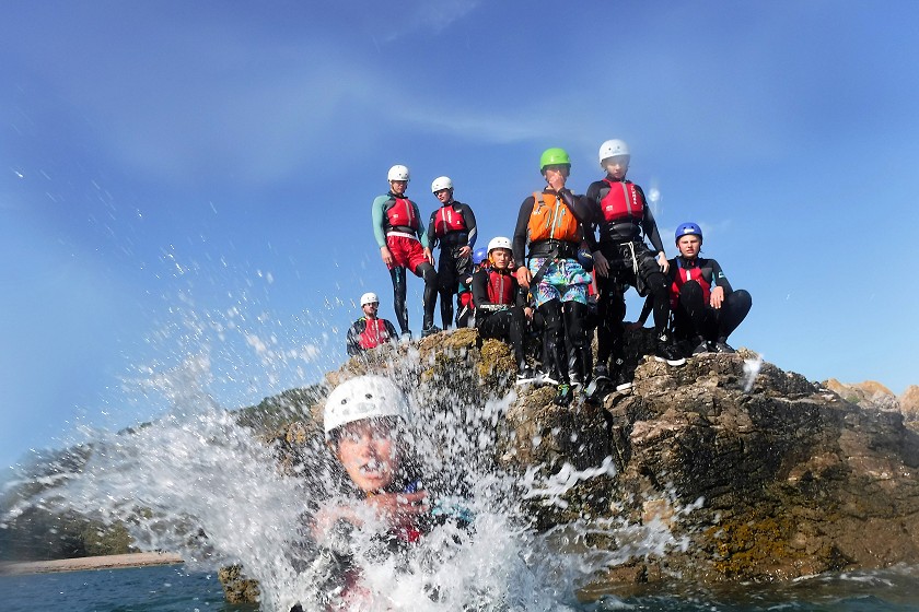 group splash